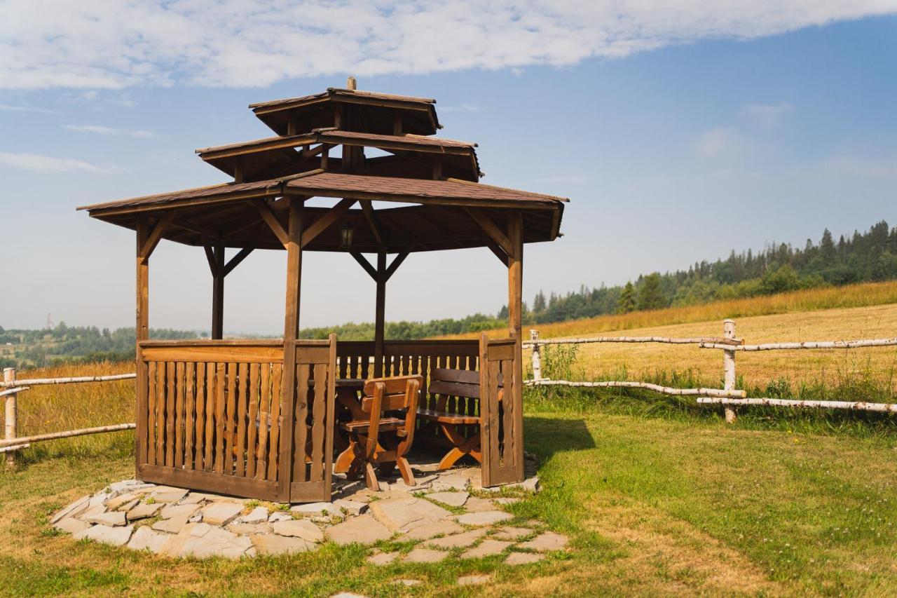 Domki Gorce Klikuszowa- Sauna, Jacuzzi Exterior foto