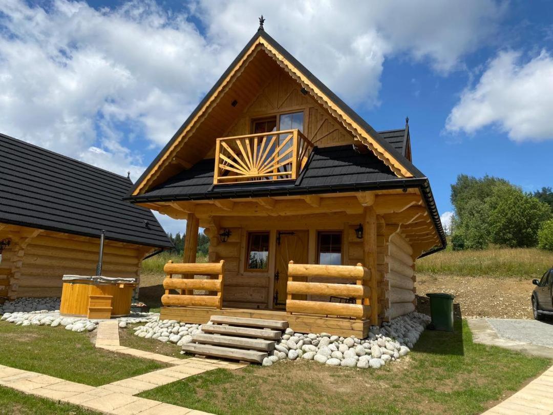 Domki Gorce Klikuszowa- Sauna, Jacuzzi Exterior foto